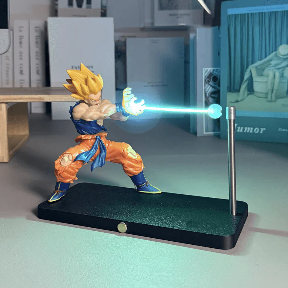 PopMora Exclusive – Super Saiyan Goku: LED Aura Charge Figure